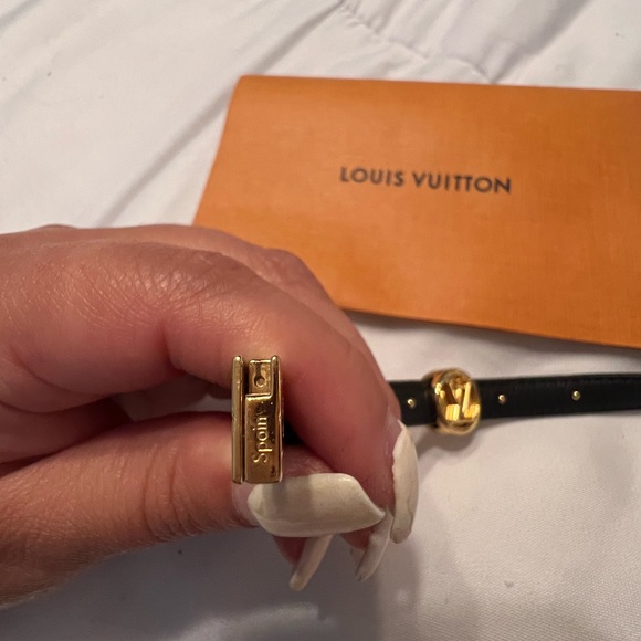 Louis Vuitton Reversible bracelet/Black and Monogram - Picture 4 of 14